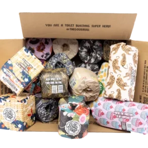 Duurzaam toiletpapier